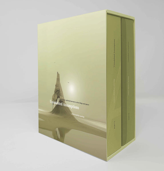 Unindebted Assumptions. Counterfactual, unfinished narratives about things and spaces.